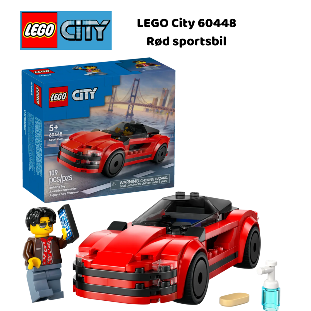 LEGO 60448 Rød sportsbil | LEGO City 60448