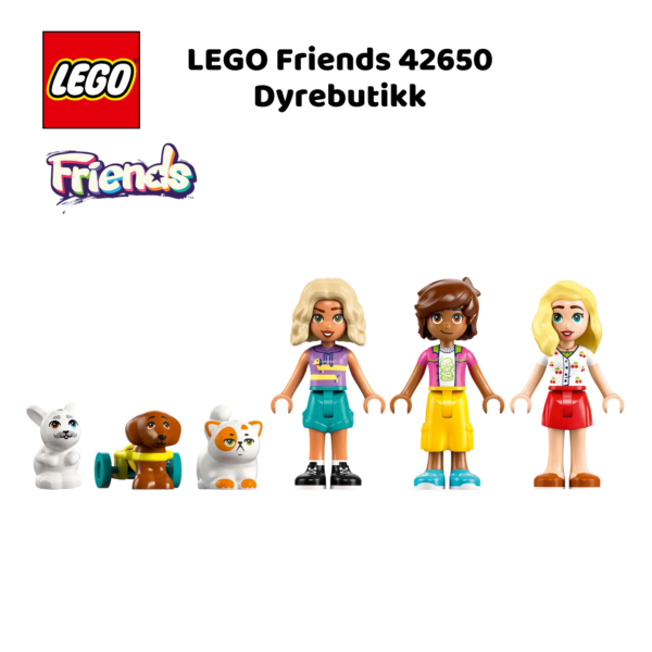 LEGO Friends 42650 Dyrebutikk | LEGO byggesett for barn fra 6 år og oppover | gaver til barn 6 år og popover_10