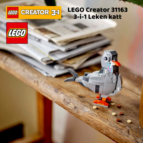 LEGO Creator 31163 3-i-1 Leken katt | LEGO byggesett for barn fra 8 år og oppover | gaver til barn 8 år og popover_10