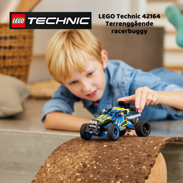 LEGO Technic 42164 Terrenggående racerbuggy | LEGO byggesett for barn fra 8 år og oppover | gaver til barn 8 år og popover_10