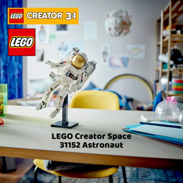 LEGO Creator Space 31152 Astronaut | LEGO byggesett for barn fra 9 år og oppover | gaver til barn 9 år og popover_11