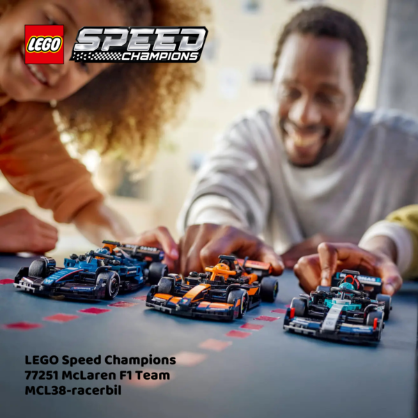 LEGO Speed Champions 77251 McLaren F1 Team MCL38-racerbil | LEGO byggesett for barn fra 10 år og oppover | gaver til barn 10 år og popover_11