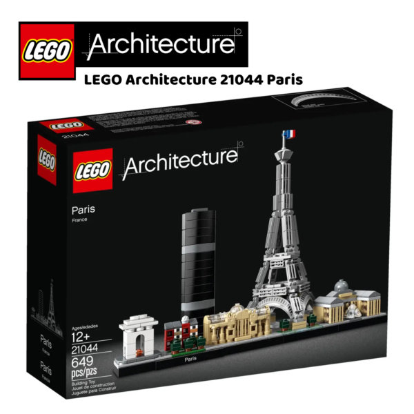 LEGO Architecture 21044 Paris | LEGO byggesett for barn fra 12 år og oppover | gaver til barn 12 år og popover_2