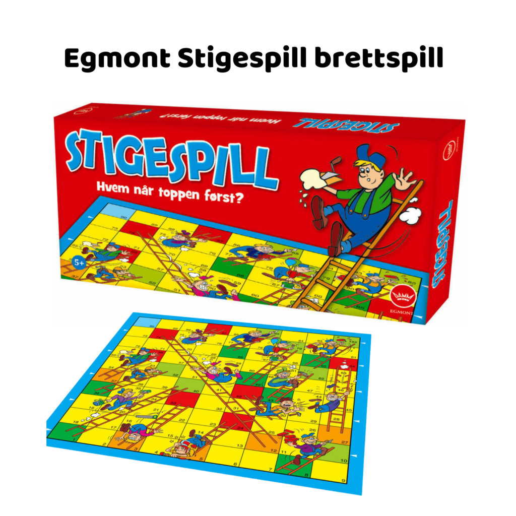 Egmont Stigespill | Brettspill, puslespill og bøker Brettspill Kort- og terningspill | brettspill for barn og voksne, familiebrettspill, 2-4 spillere