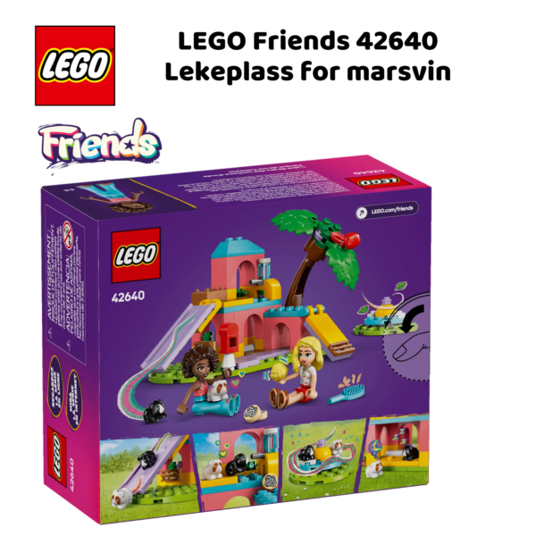 LEGO Friends 42640 Lekeplass for marsvin | LEGO byggesett for barn fra 5 år og oppover | gaver til barn 5 år og popover_3