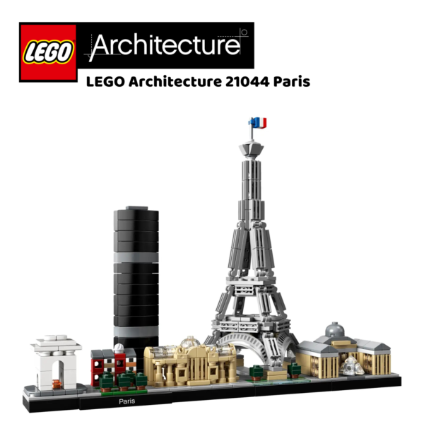LEGO Architecture 21044 Paris | LEGO byggesett for barn fra 12 år og oppover | gaver til barn 12 år og popover_3