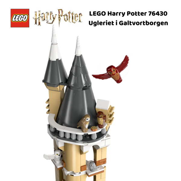 LEGO Harry Potter 76430 Ugleriet i Galtvortborgen | LEGO byggesett for barn fra 8 år og oppover | gaver til barn 8 år og popover_3