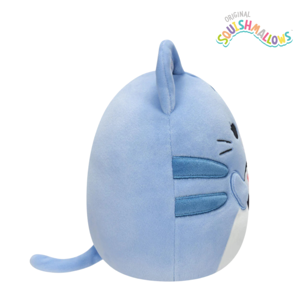 Squishmallows Carizma the Tabby Cat | Squishmallows 19 cm (8-tommer) | Plysj samleobjekt myk og squishy ost utstoppet dyreleke – legg til troppen din – gave til barn, jenter og gutter_4
