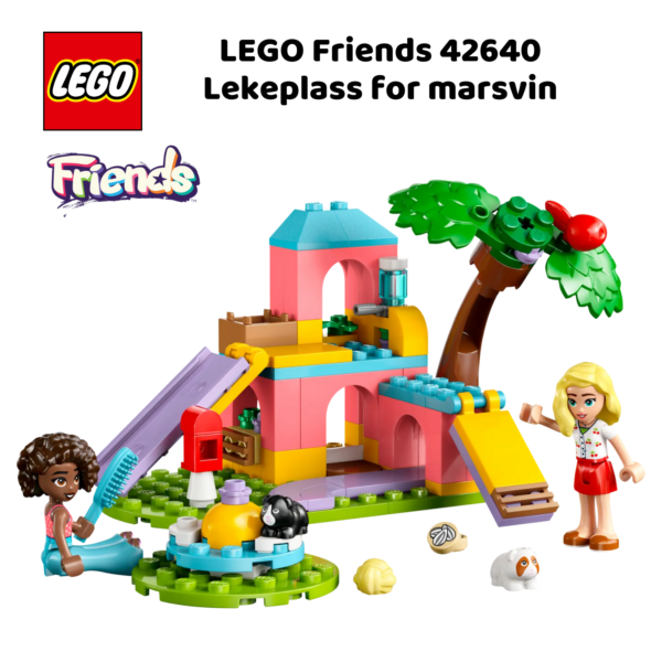LEGO Friends 42640 Lekeplass for marsvin | LEGO byggesett for barn fra 5 år og oppover | gaver til barn 5 år og popover_4