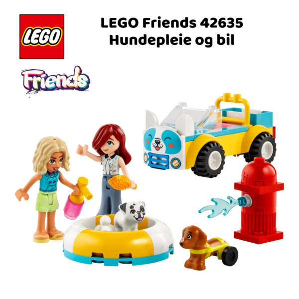 LEGO Friends 42635 Hundepleie og bil | LEGO byggesett for barn fra 4 år og oppover | gaver til barn 4 år og popover_4