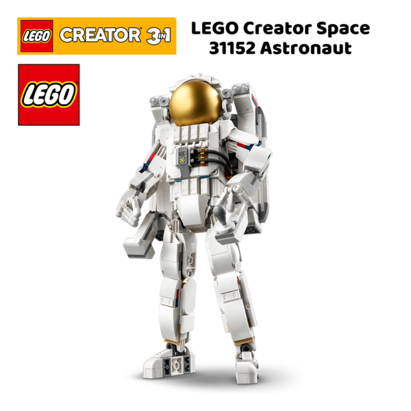 LEGO Creator Space 31152 Astronaut | LEGO byggesett for barn fra 9 år og oppover | gaver til barn 9 år og popover_4