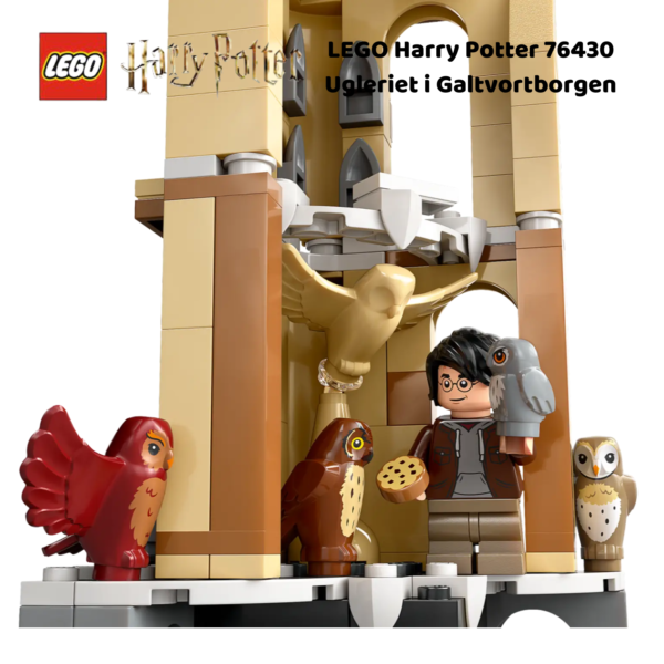 LEGO Harry Potter 76430 Ugleriet i Galtvortborgen | LEGO byggesett for barn fra 8 år og oppover | gaver til barn 8 år og popover_4