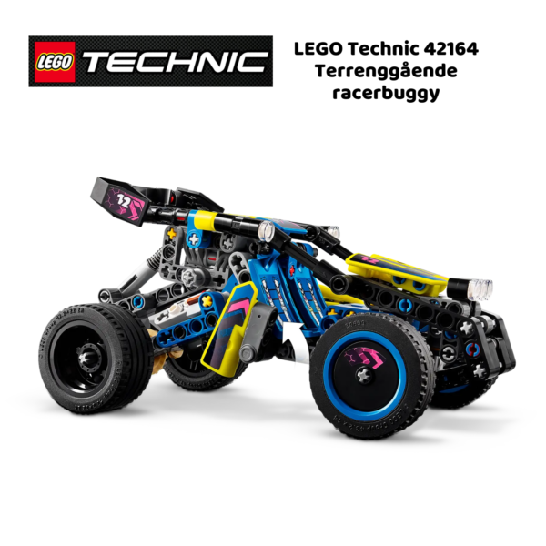 LEGO Technic 42164 Terrenggående racerbuggy | LEGO byggesett for barn fra 8 år og oppover | gaver til barn 8 år og popover_5