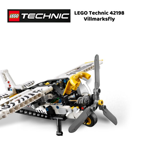 LEGO Technic 42198 Villmarksfly | LEGO byggesett for barn fra 8 år og oppover | gaver til barn 8 år og popover_5