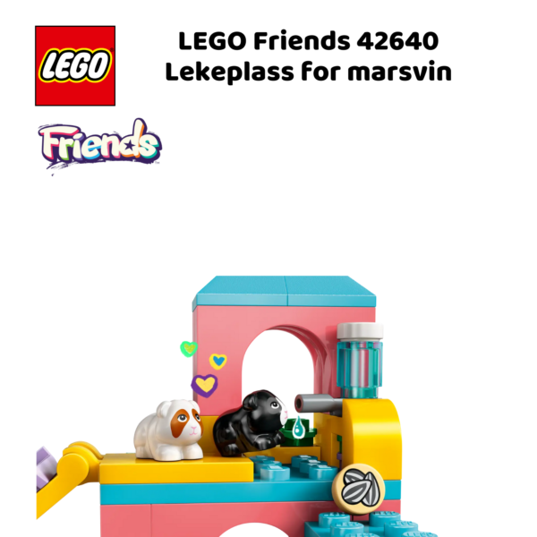 LEGO Friends 42640 Lekeplass for marsvin | LEGO byggesett for barn fra 5 år og oppover | gaver til barn 5 år og popover_5