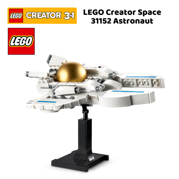 LEGO Creator Space 31152 Astronaut | LEGO byggesett for barn fra 9 år og oppover | gaver til barn 9 år og popover_5