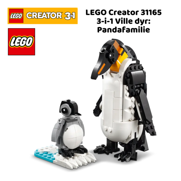 LEGO Creator 31165 3-i-1 Ville dyr: Pandafamilie | LEGO byggesett for barn fra 8 år og oppover | gaver til barn 8 år og popover_5