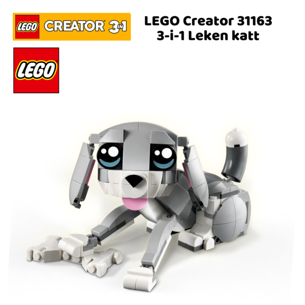 LEGO Creator 31163 3-i-1 Leken katt | LEGO byggesett for barn fra 8 år og oppover | gaver til barn 8 år og popover_5
