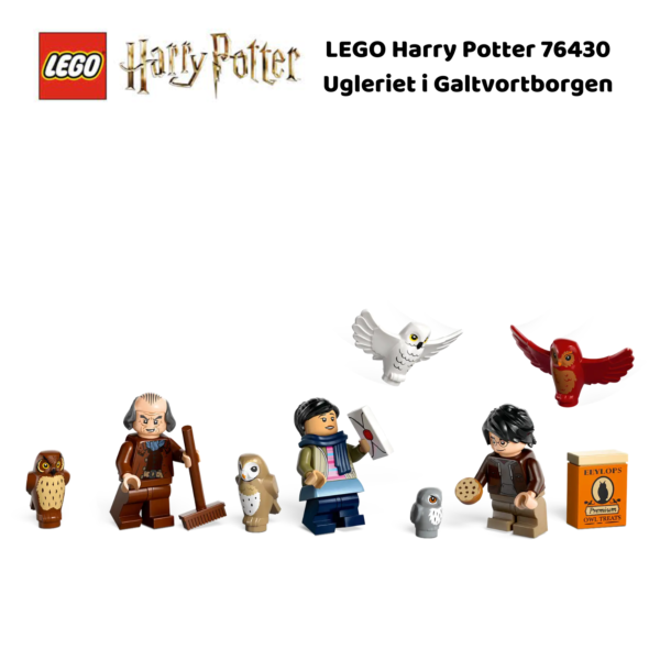 LEGO Harry Potter 76430 Ugleriet i Galtvortborgen | LEGO byggesett for barn fra 8 år og oppover | gaver til barn 8 år og popover_5
