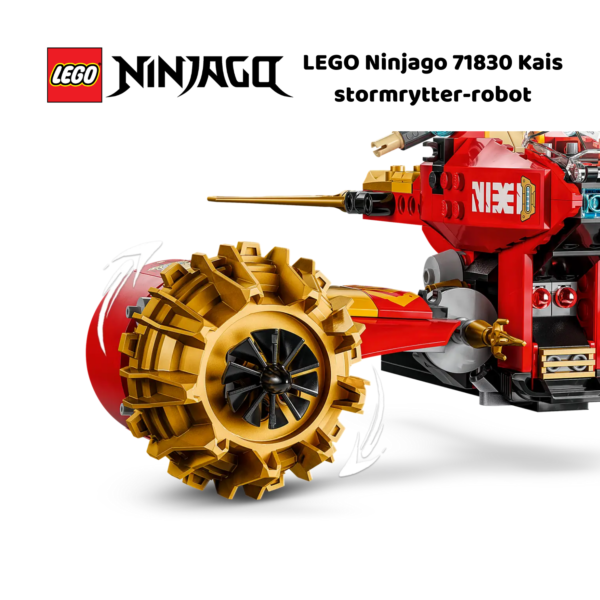 LEGO Ninjago 71830 Kais stormrytter-robot | LEGO byggesett for barn fra 7 år og oppover | gaver til barn 7 år og popover_6
