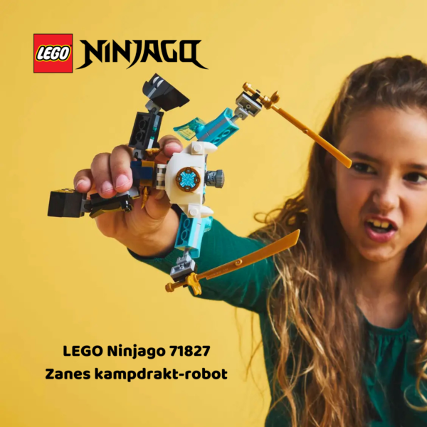 LEGO Ninjago 71827 Zanes kampdrakt-robot | LEGO byggesett for barn fra 6 år og oppover | gaver til barn 6 år og popover_6