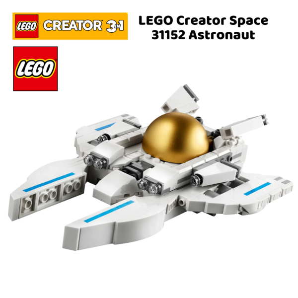 LEGO Creator Space 31152 Astronaut | LEGO byggesett for barn fra 9 år og oppover | gaver til barn 9 år og popover_6