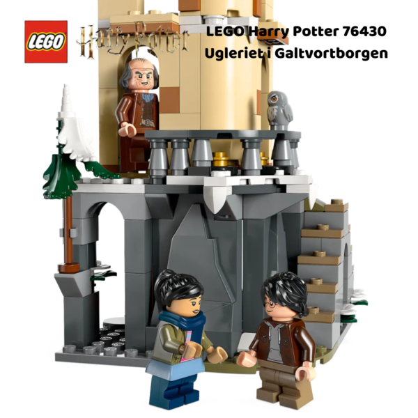 LEGO Harry Potter 76430 Ugleriet i Galtvortborgen | LEGO byggesett for barn fra 8 år og oppover | gaver til barn 8 år og popover_6