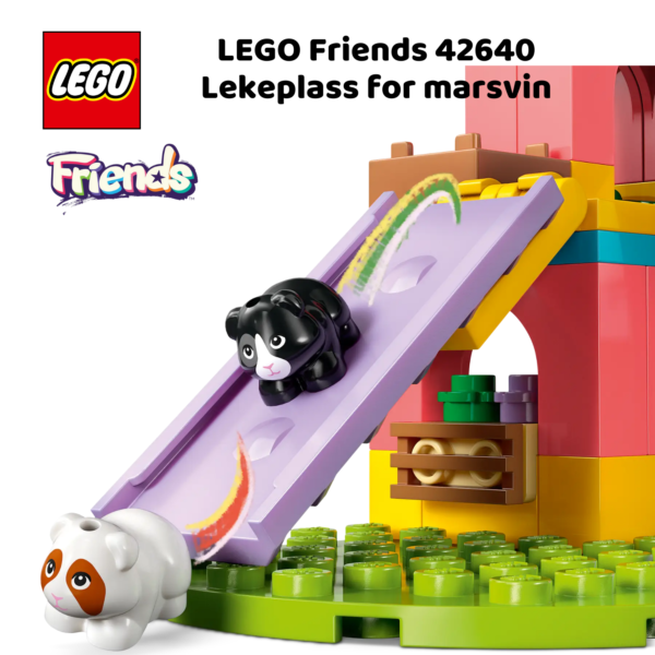 LEGO Friends 42640 Lekeplass for marsvin | LEGO byggesett for barn fra 5 år og oppover | gaver til barn 5 år og popover_7