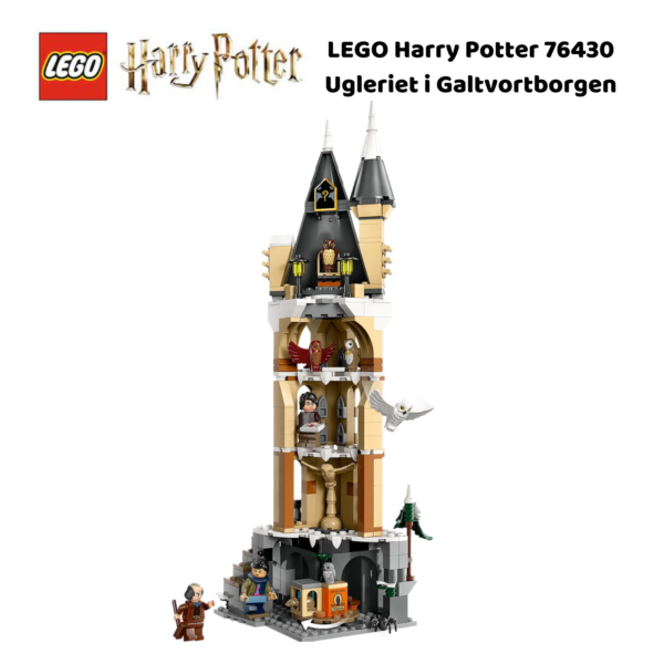 LEGO Harry Potter 76430 Ugleriet i Galtvortborgen | LEGO byggesett for barn fra 8 år og oppover | gaver til barn 8 år og popover_7
