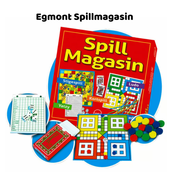 Egmont Spillmagasin | Brettspill, puslespill og bøker Brettspill Kort- og terningspill | brettspill for barn og voksne, familiebrettspill, 2-4 spillere_1
