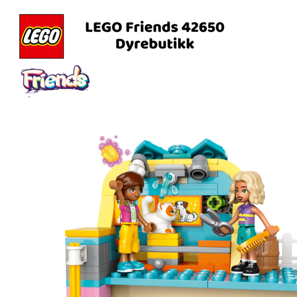 LEGO Friends 42650 Dyrebutikk | LEGO byggesett for barn fra 6 år og oppover | gaver til barn 6 år og popover_8