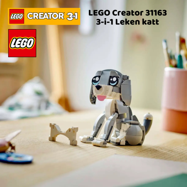 LEGO Creator 31163 3-i-1 Leken katt | LEGO byggesett for barn fra 8 år og oppover | gaver til barn 8 år og popover_8