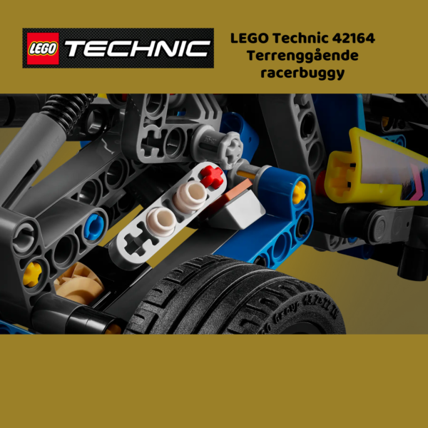 LEGO Technic 42164 Terrenggående racerbuggy | LEGO byggesett for barn fra 8 år og oppover | gaver til barn 8 år og popover_8