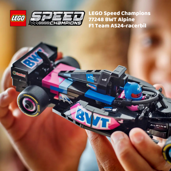 LEGO Speed Champions 77248 BWT Alpine F1 Team A524-racerbil | LEGO byggesett for barn fra 10 år og oppover | gaver til barn 10 år og popover_9