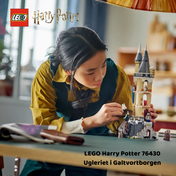LEGO Harry Potter 76430 Ugleriet i Galtvortborgen | LEGO byggesett for barn fra 8 år og oppover | gaver til barn 8 år og popover_9