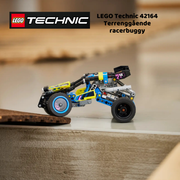 LEGO Technic 42164 Terrenggående racerbuggy | LEGO byggesett for barn fra 8 år og oppover | gaver til barn 8 år og popover_9