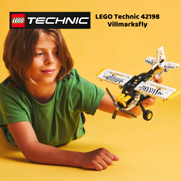 LEGO Technic 42198 Villmarksfly | LEGO byggesett for barn fra 8 år og oppover | gaver til barn 8 år og popover_9
