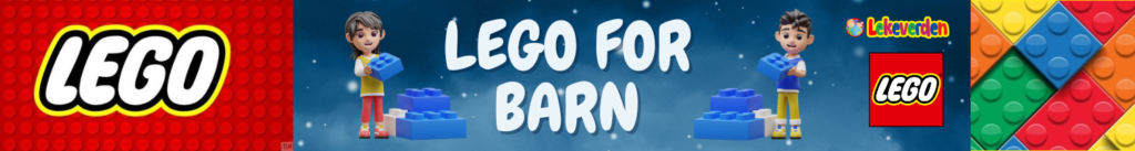 Fargerike LEGO byggesett for barn og voksne med populære LEGO modeller tilgjengelig hos Lekeverden