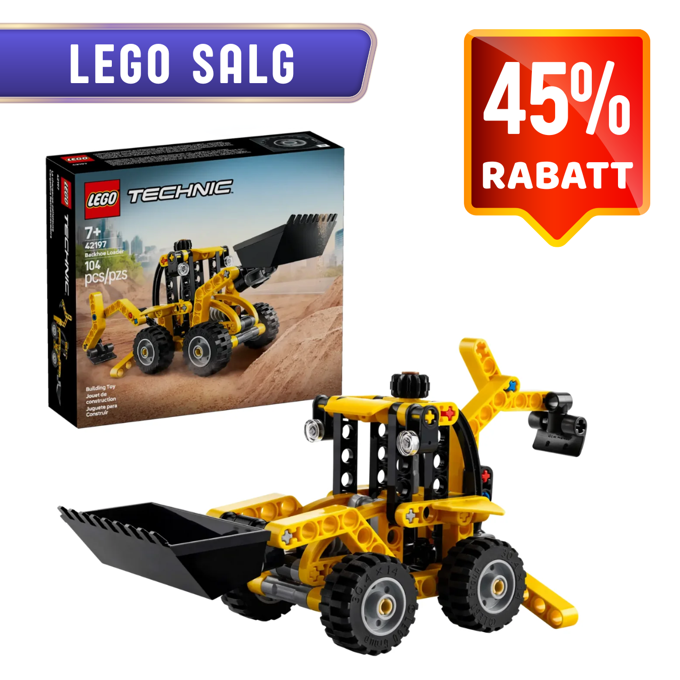 LEGO 42197 Traktorgraver | LEGO Technic 42197