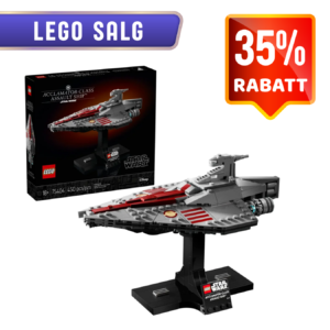 LEGO 75404 Assault Ship i Acclamator-klassen-spennende byggesett for barn fra 7 år og oppover som elsker Star Wars