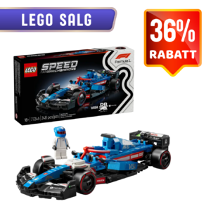 LEGO Speed Champions 77246 Visa Cash App RB VCARB 01 Formel 1-racerbil