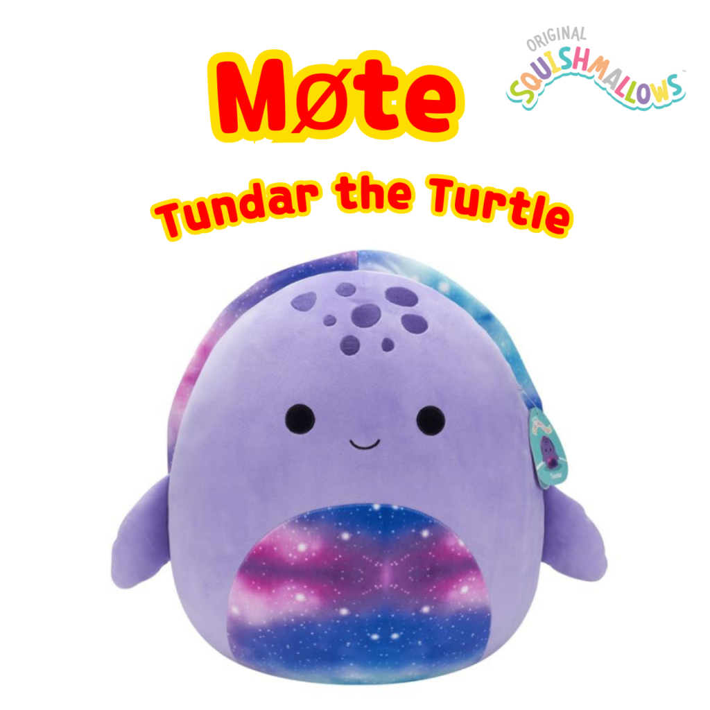 Squishmallows 40cm Tundar Turtle | Squishmallows 40cm (16-tommer) | Plysj samleobjekt myk og squishy utstoppet dyreleke – legg til troppen din – gave til barn, jenter og gutter