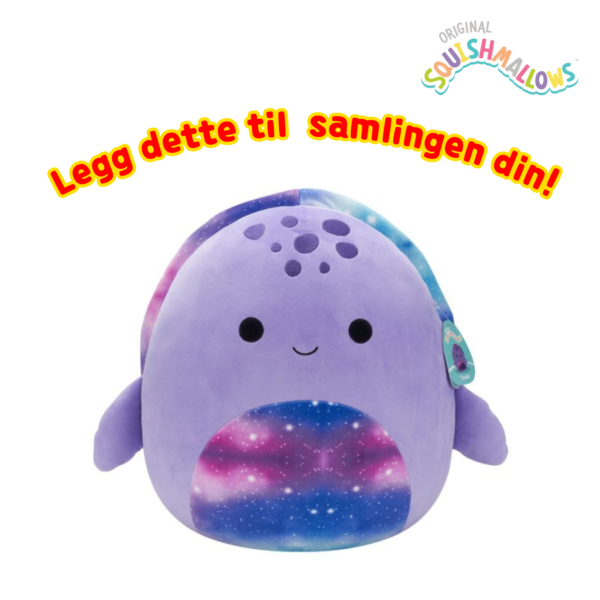 Squishmallows 40cm Tundar Turtle | Squishmallows 40 cm (16-tommer) | Plysj samleobjekt myk og squishy utstoppet dyreleke – legg til troppen din – gave til barn, jenter og gutter_2