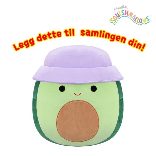 Squishmallows 19cm Austin Avocado | Squishmallows 19cm (8-tommer) | Plysj samleobjekt myk og squishy utstoppet dyreleke – legg til troppen din – gave til barn, jenter og gutter_5