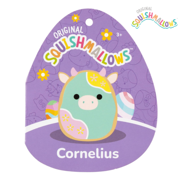 Squishmallows 19cm Cornelius Cow | Squishmallows 19 cm (8-tommer) | Plysj samleobjekt myk og squishy utstoppet dyreleke – legg til troppen din – gave til barn, jenter og gutter_6