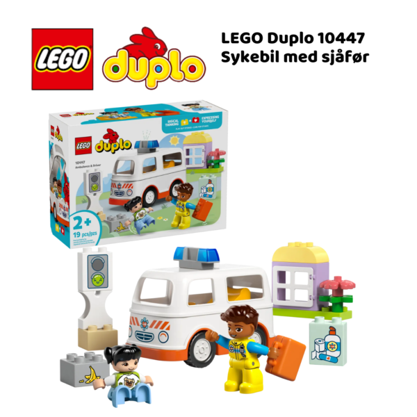 LEGO Duplo 10447 Sykebil med sjåfør_1