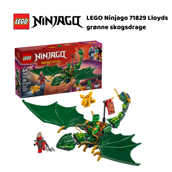 LEGO Ninjago 71829 Lloyds grønne skogsdrage _1