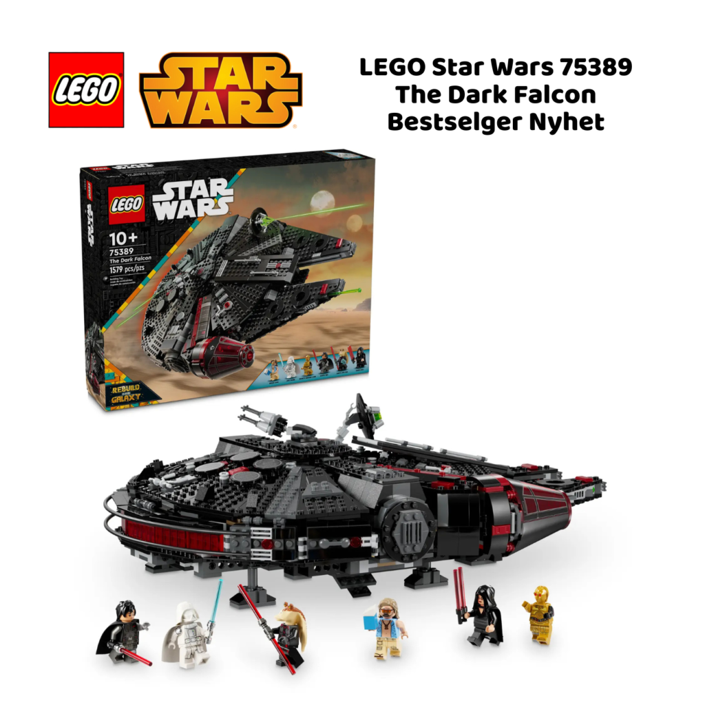LEGO Star Wars 75389 The Dark Falcon Bestselger Nyhet | nye lego® sett og leker | offisielle lego®-leker | lego byggesett for barn 10 år+