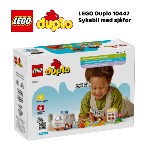 LEGO Duplo 10447 Sykebil med sjåfør_2