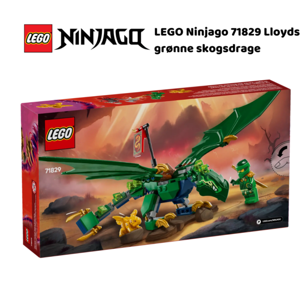 LEGO Ninjago 71829 Lloyds grønne skogsdrage _2